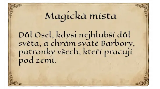 Magická místa