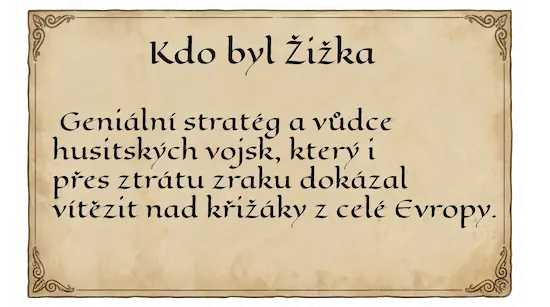 Kdo byl Žižka