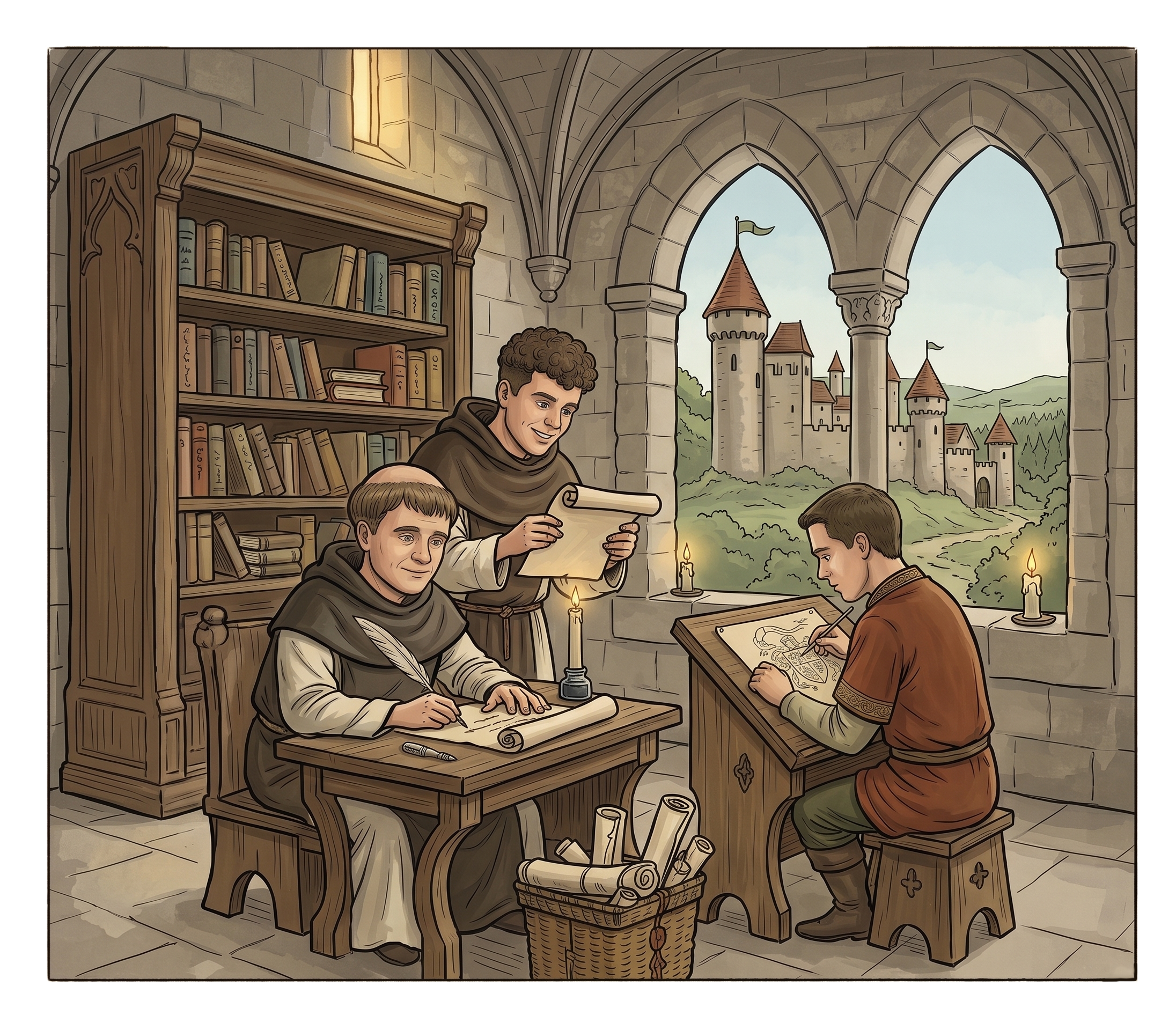 Ilustrace týmu